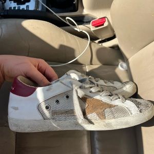 Superstar golden gooses red w star